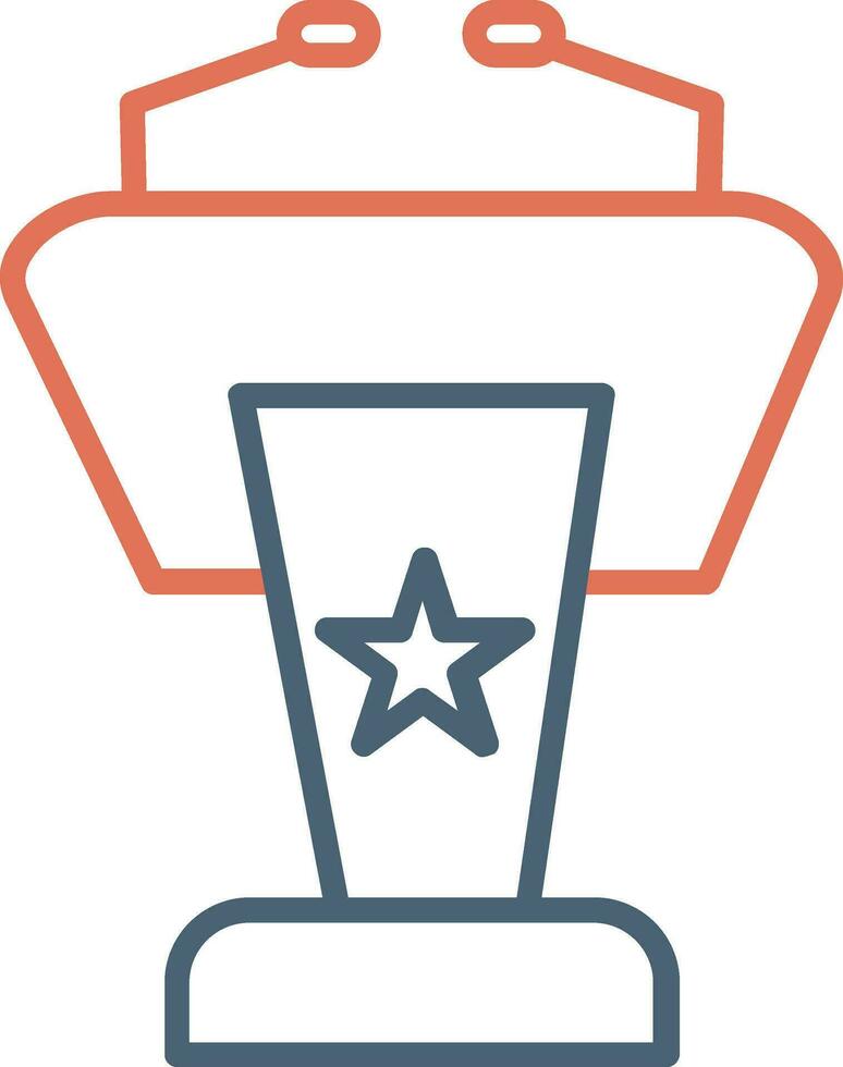 Lectern Vector Icon