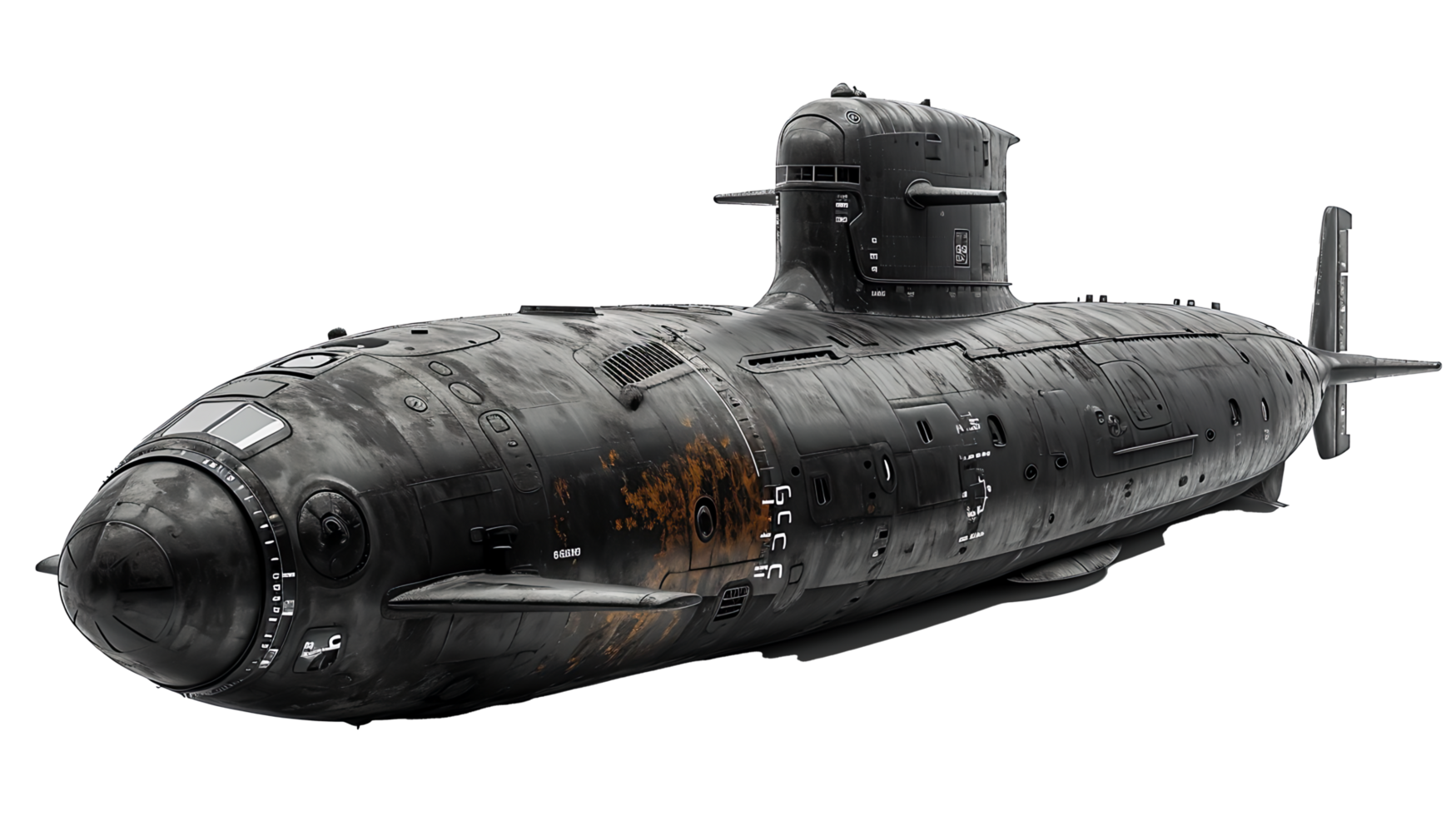 AI generated Submarine Military Operations Stealthy Underwater Maneuvers for Global Security png