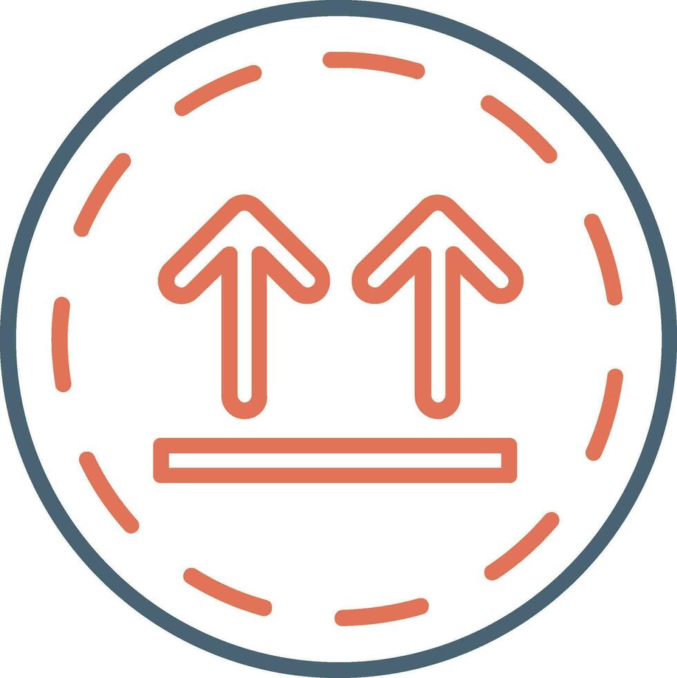 This Side Up Vector Icon
