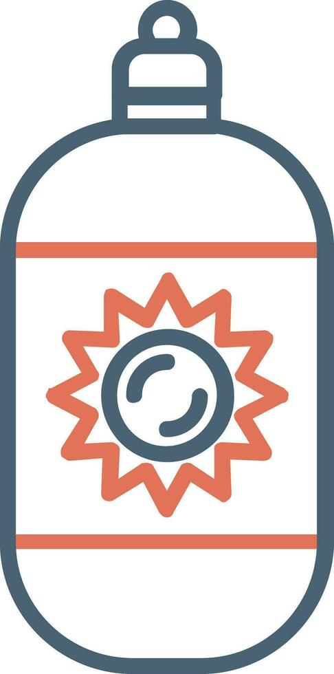 Sun Cream Vector Icon
