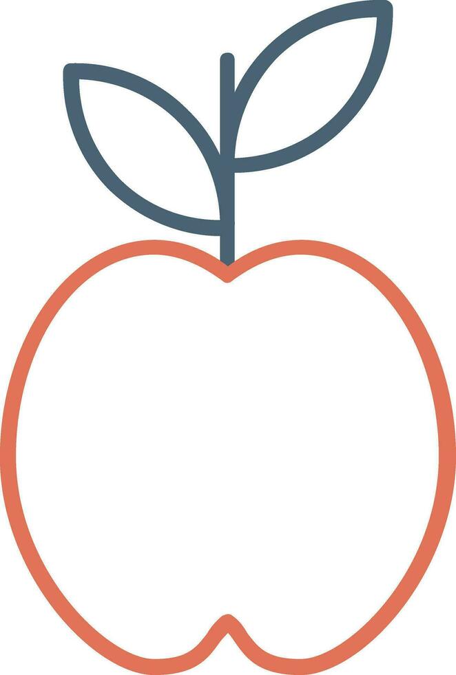 icono de vector de manzana