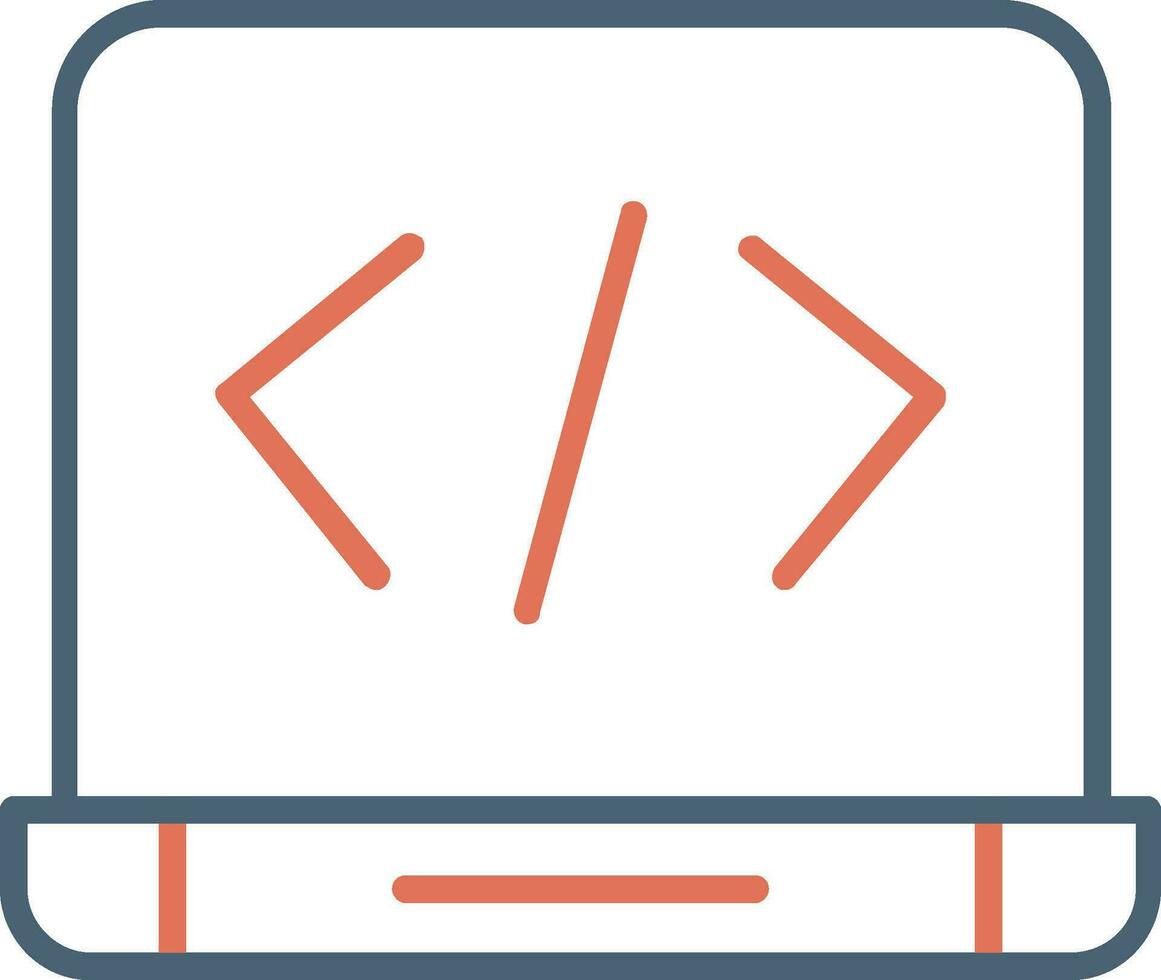 Web coding Vector Icon