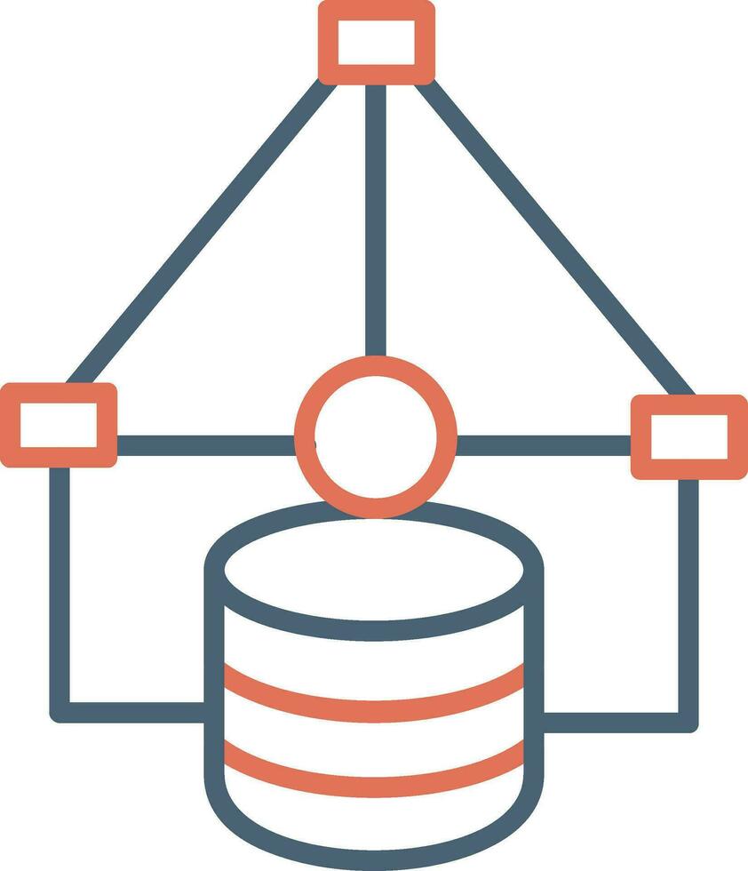 Data Flow Vector Icon