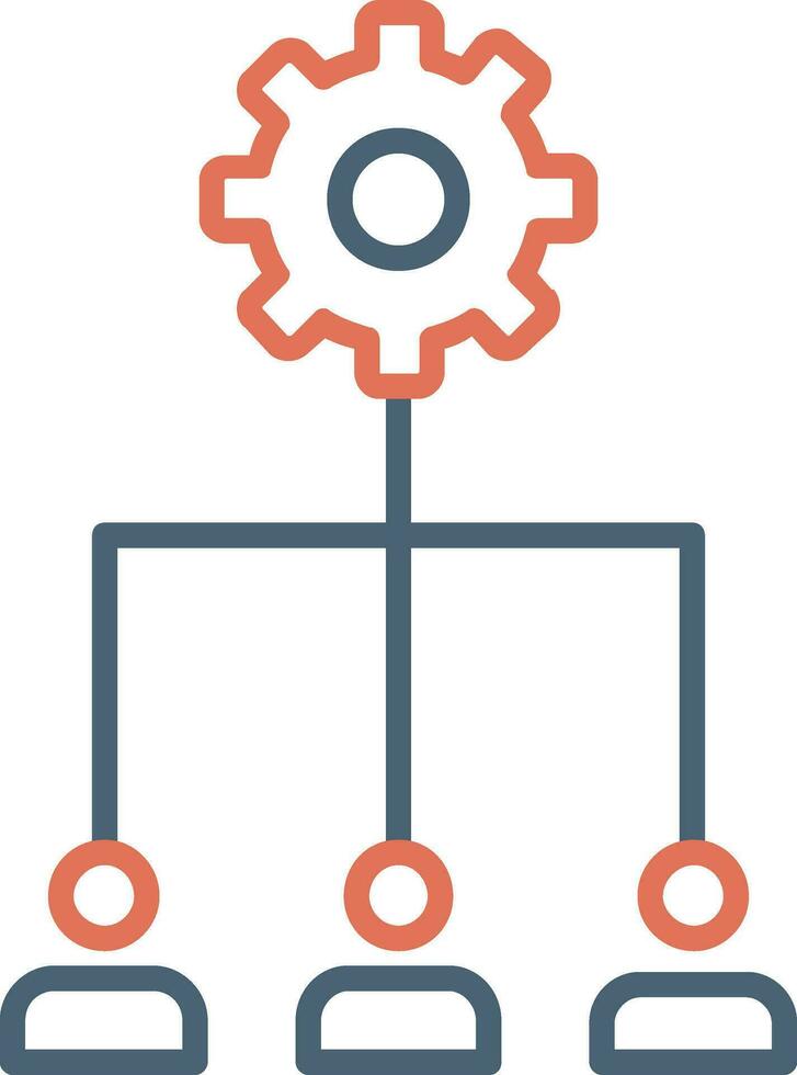 Team Management Vector Icon