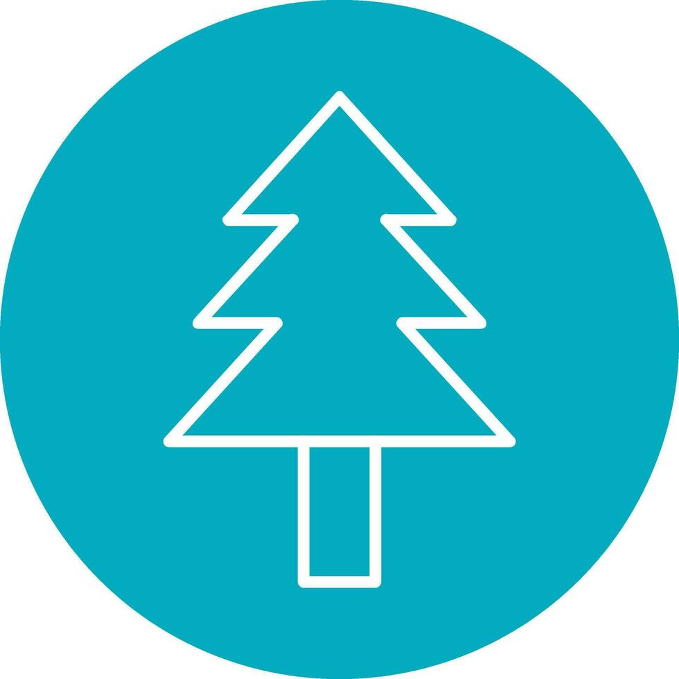 Pine tree Vector Icon