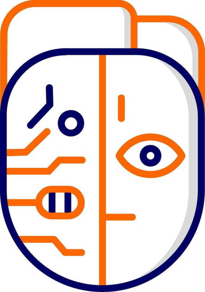 Cyborg Vector Icon