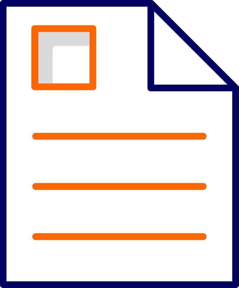 Contact Page Vector Icon