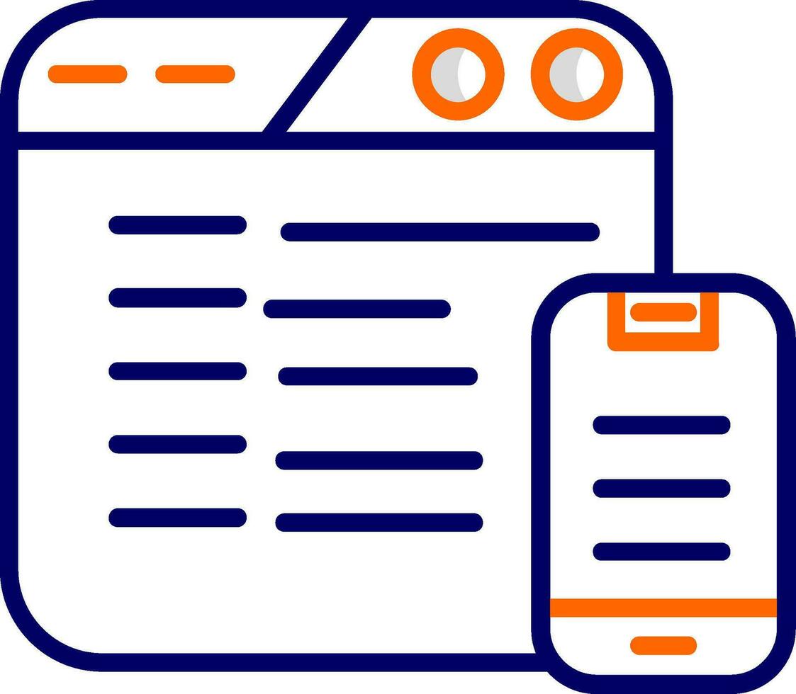 Responsive Vector Icon