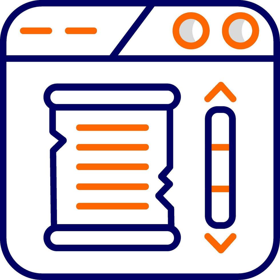 Scroll Vector Icon