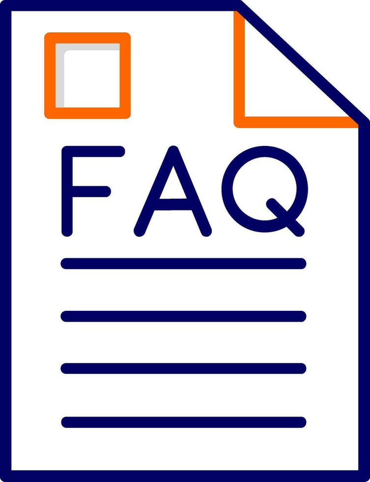 Faq Vector Icon