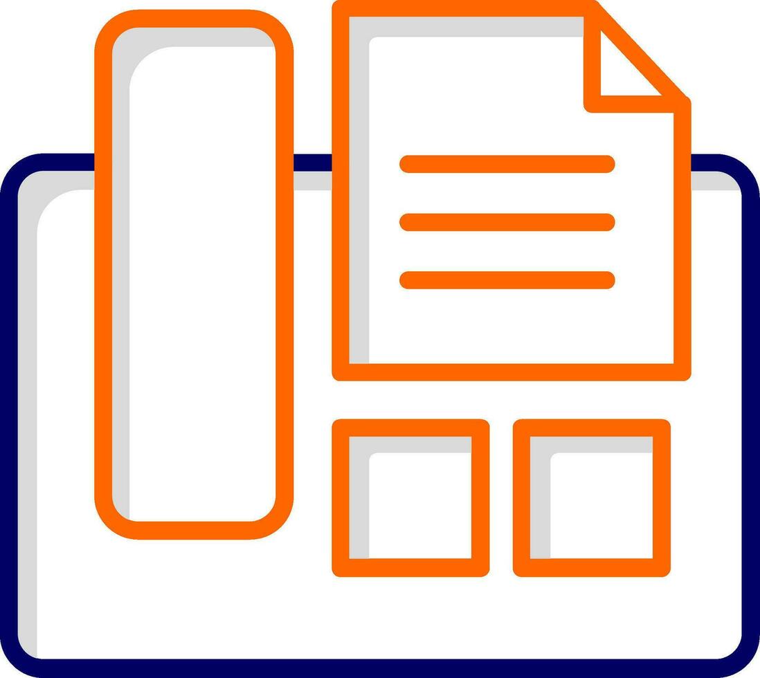 Fax Machine Vector Icon