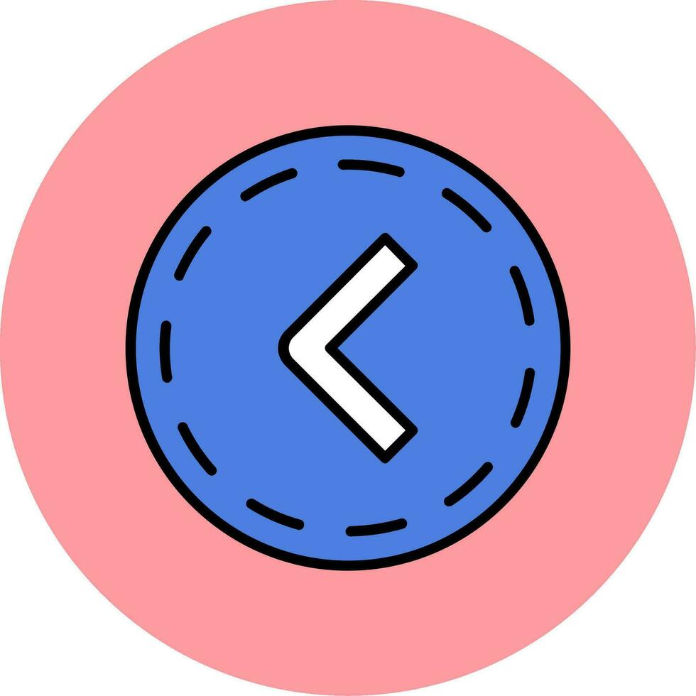 Left Arrow Vector Icon