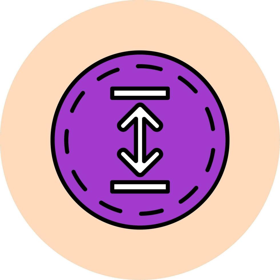 Between Vector Icon