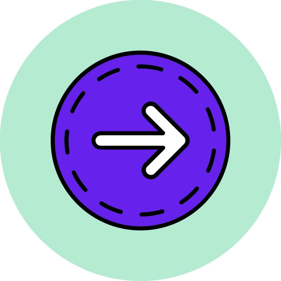 Right Arrow Vector Icon