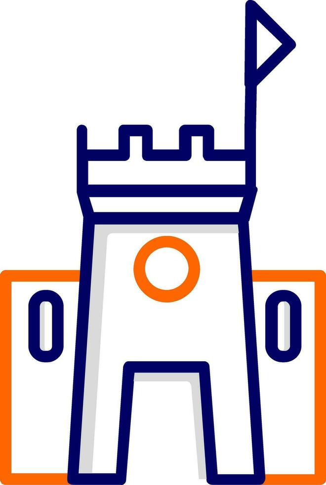 Sand Castle Vector Icon