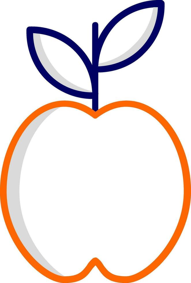 icono de vector de manzana