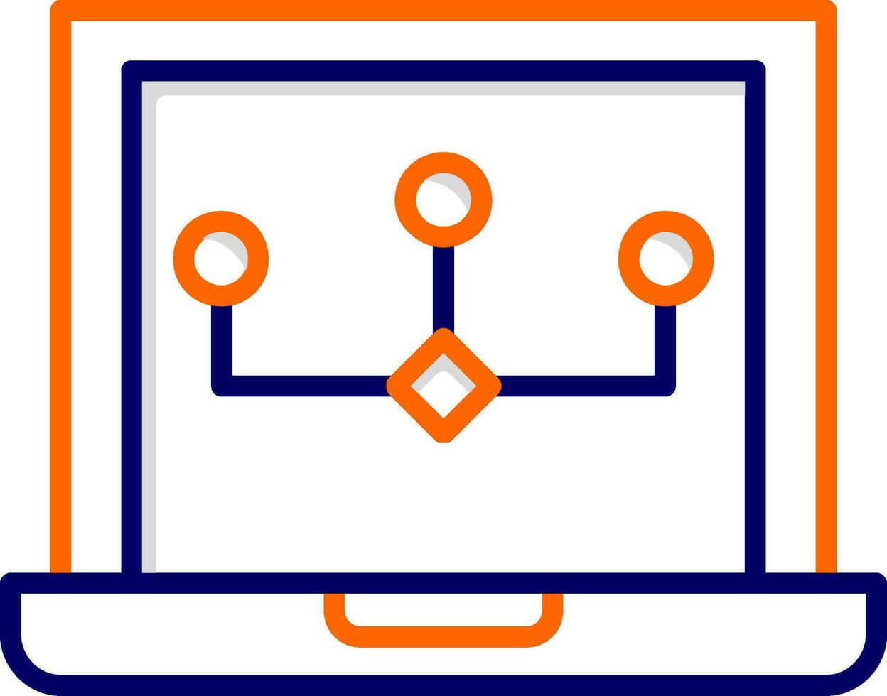 Data Modeling Vector Icon