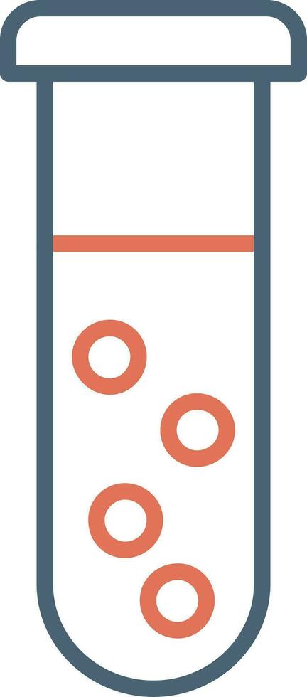 Test tube Vector Icon