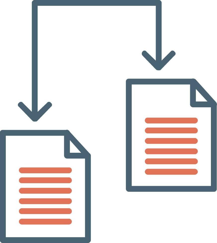 File Sharing Vector Icon