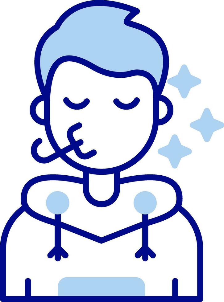 Congratulation Line Filled Icon vector