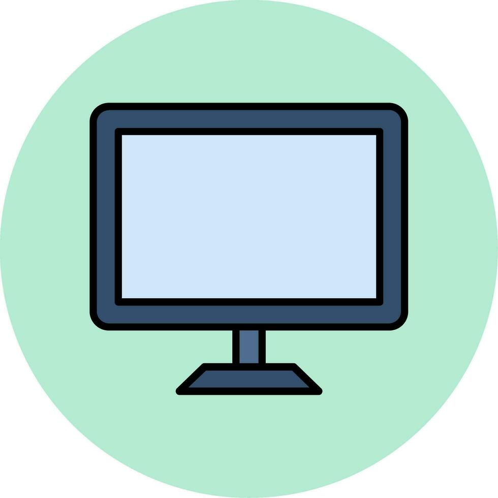 Lcd Vector Icon
