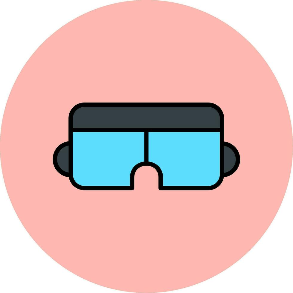 Smart Glasses Vector Icon