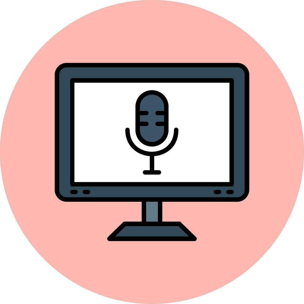 Microphone Vector Icon