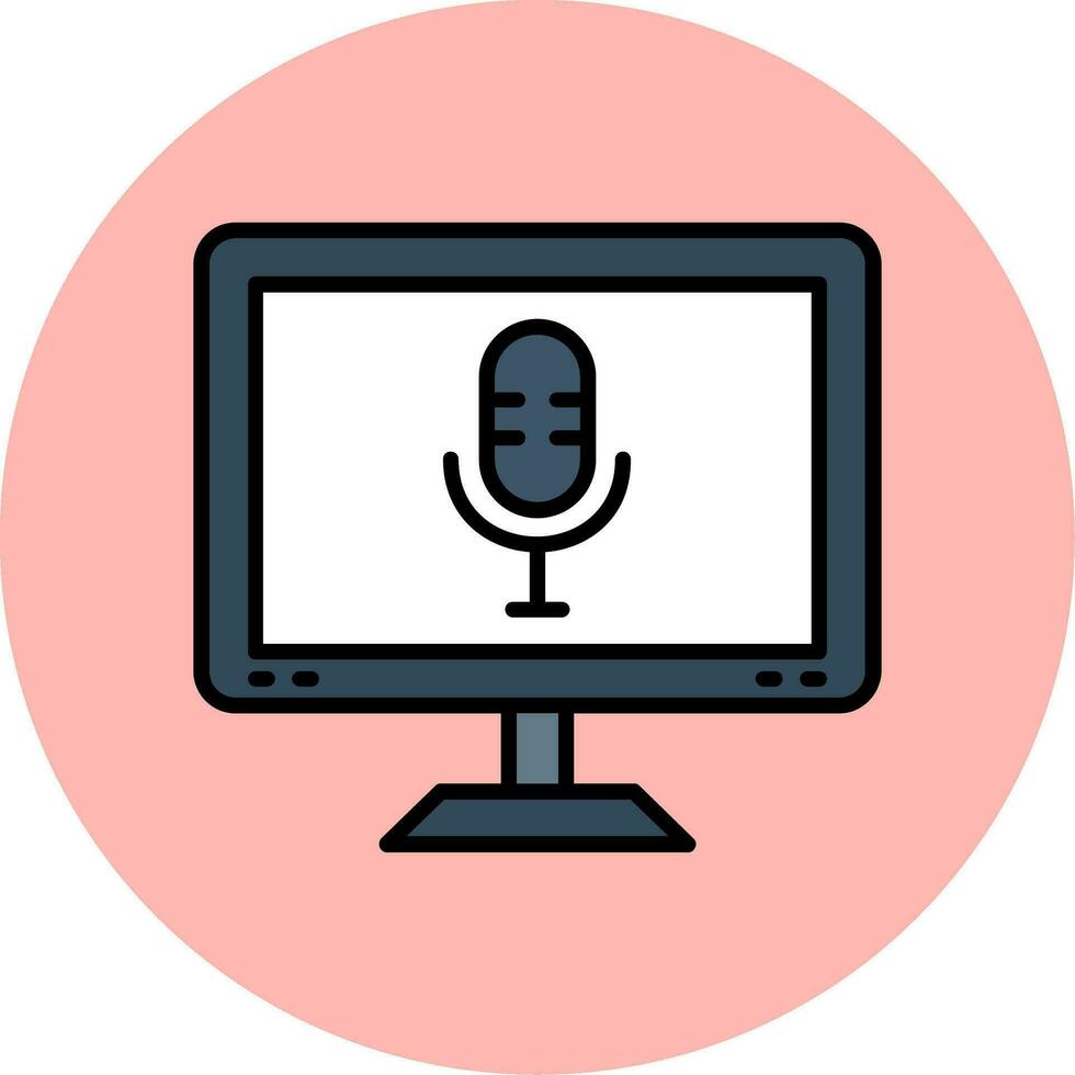 Microphone Vector Icon