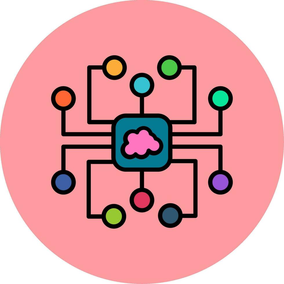 Artificial Intelligence Vector Icon