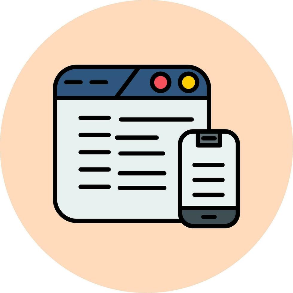 Responsive Vector Icon