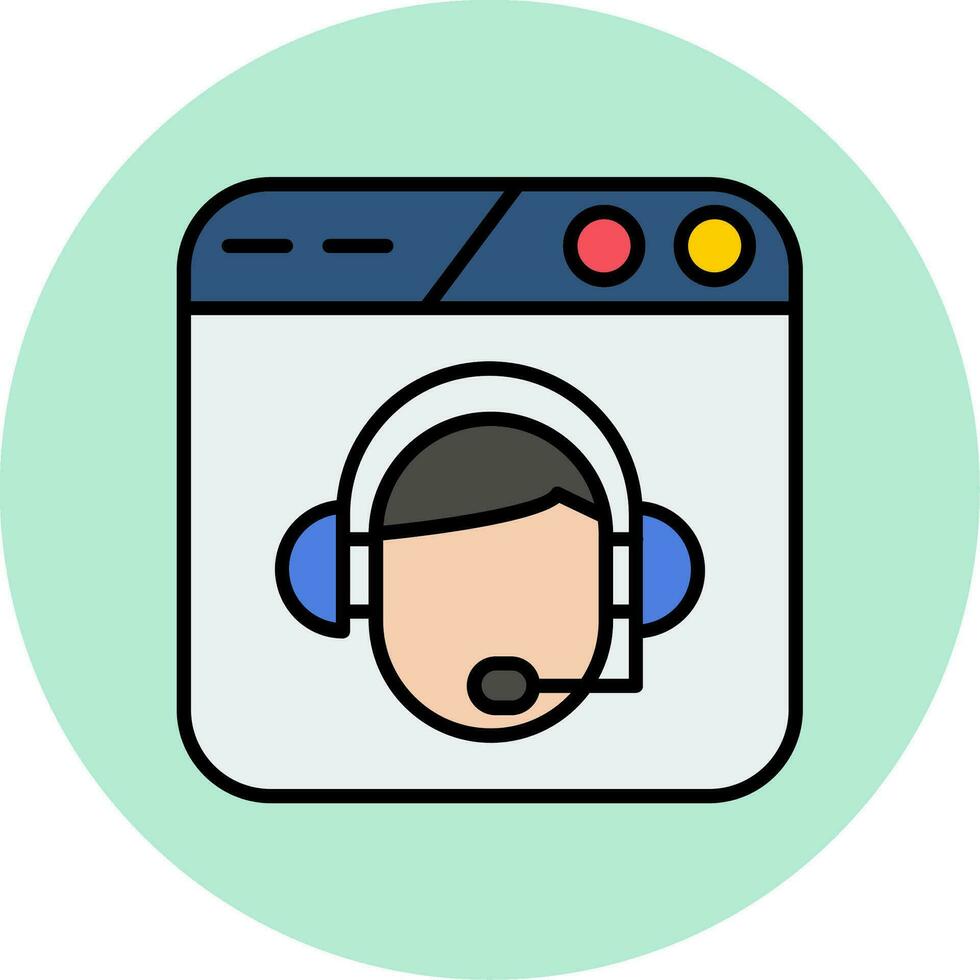 Customer Support Vector Icon