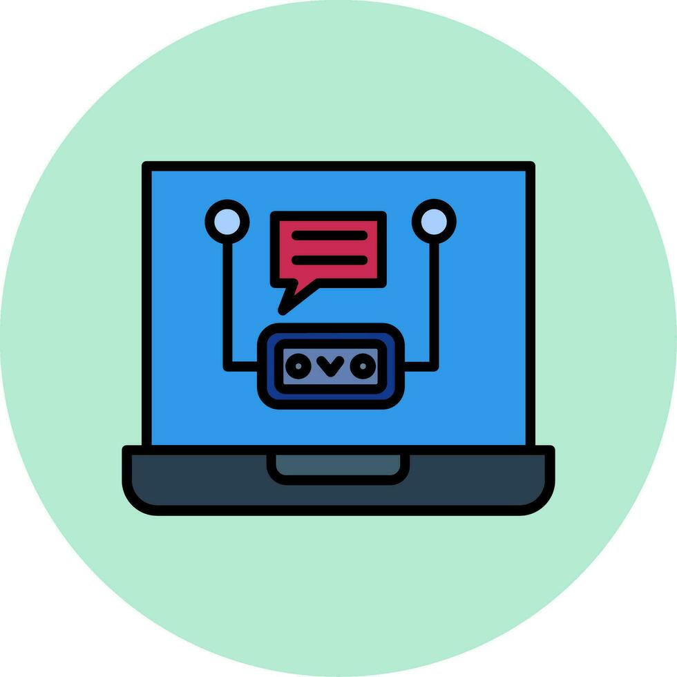 Live Chat Vector Icon