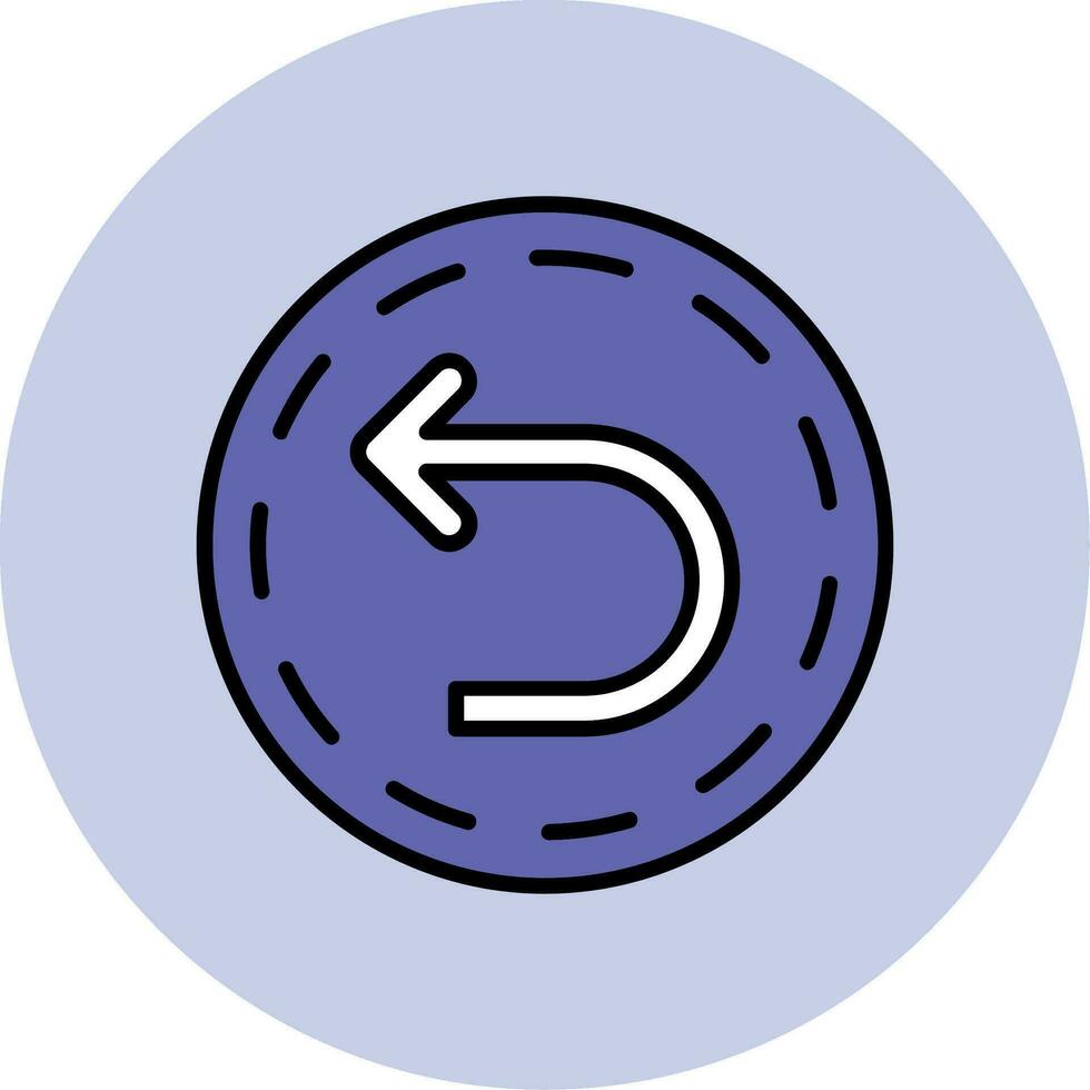 Back Arrow Vector Icon