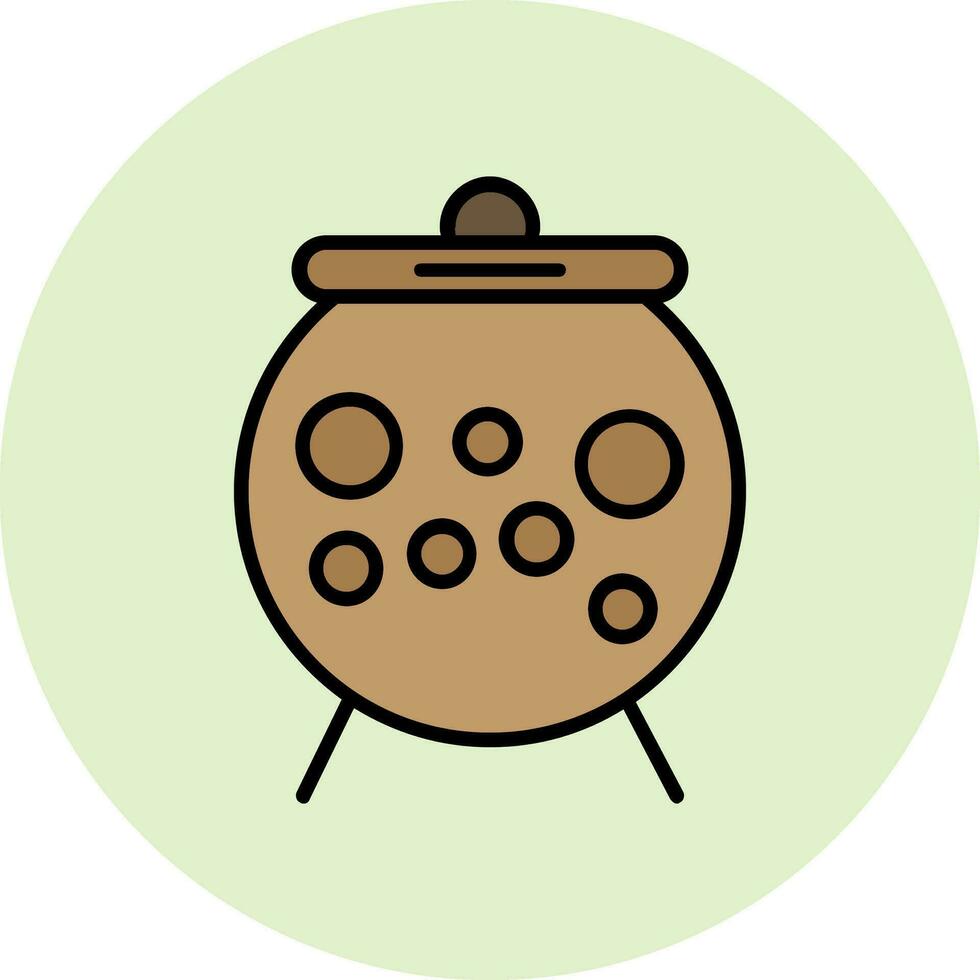 Cauldron Vector Icon