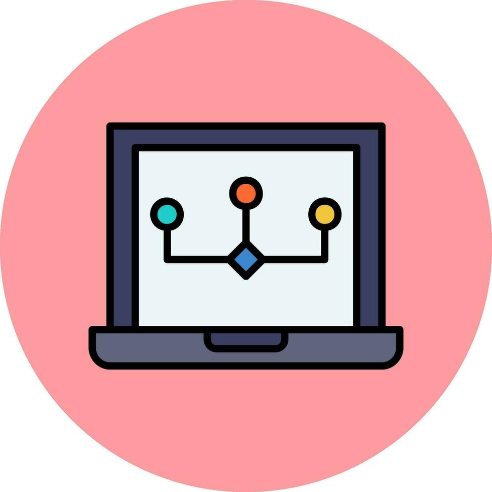 Data Modeling Vector Icon