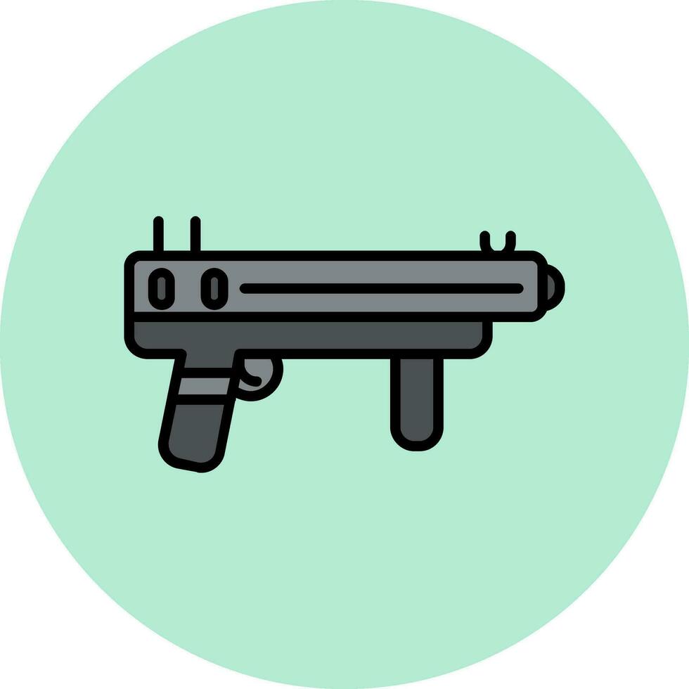 icono de vector de pistola