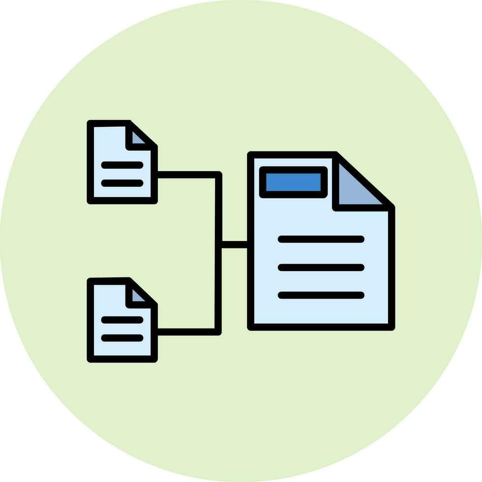 Data Model Vector Icon