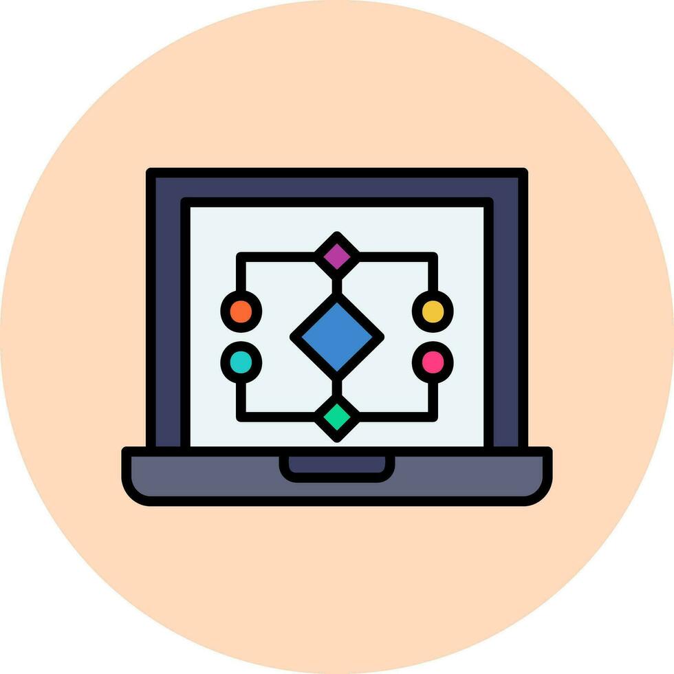 Data Model Vector Icon