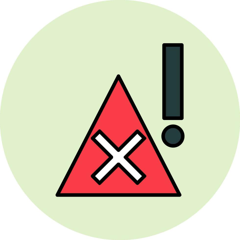 Failure Vector Icon