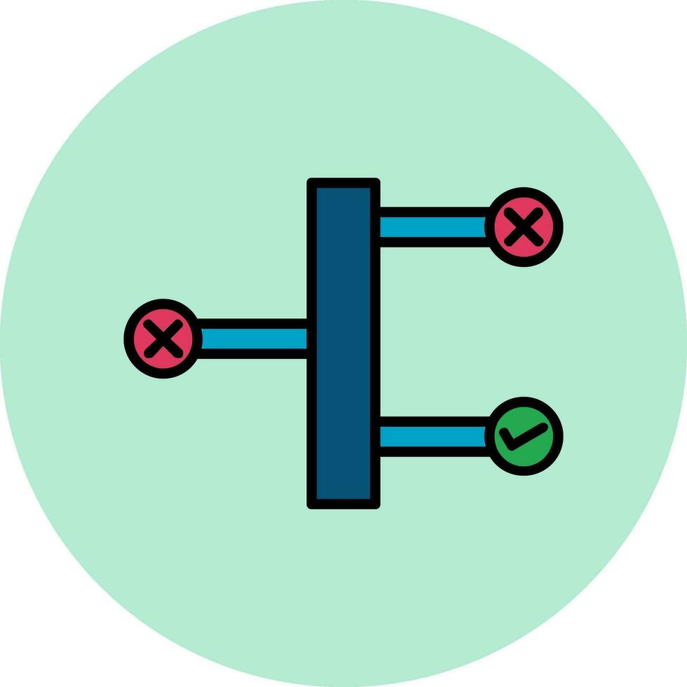 Decision Making Vector Icon