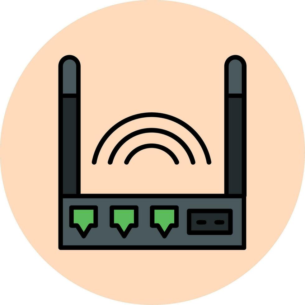 Router Vector Icon