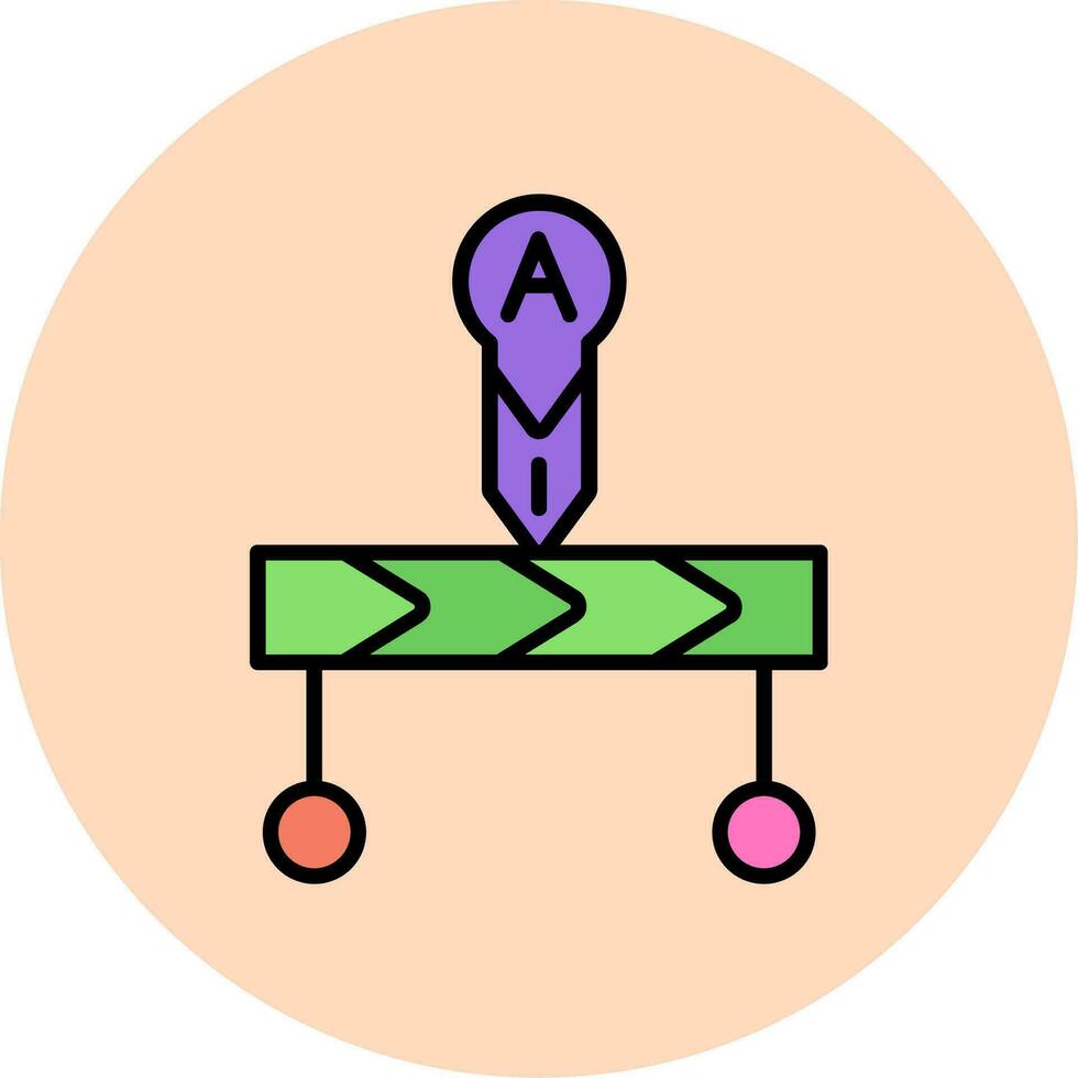 Timeline Vector Icon