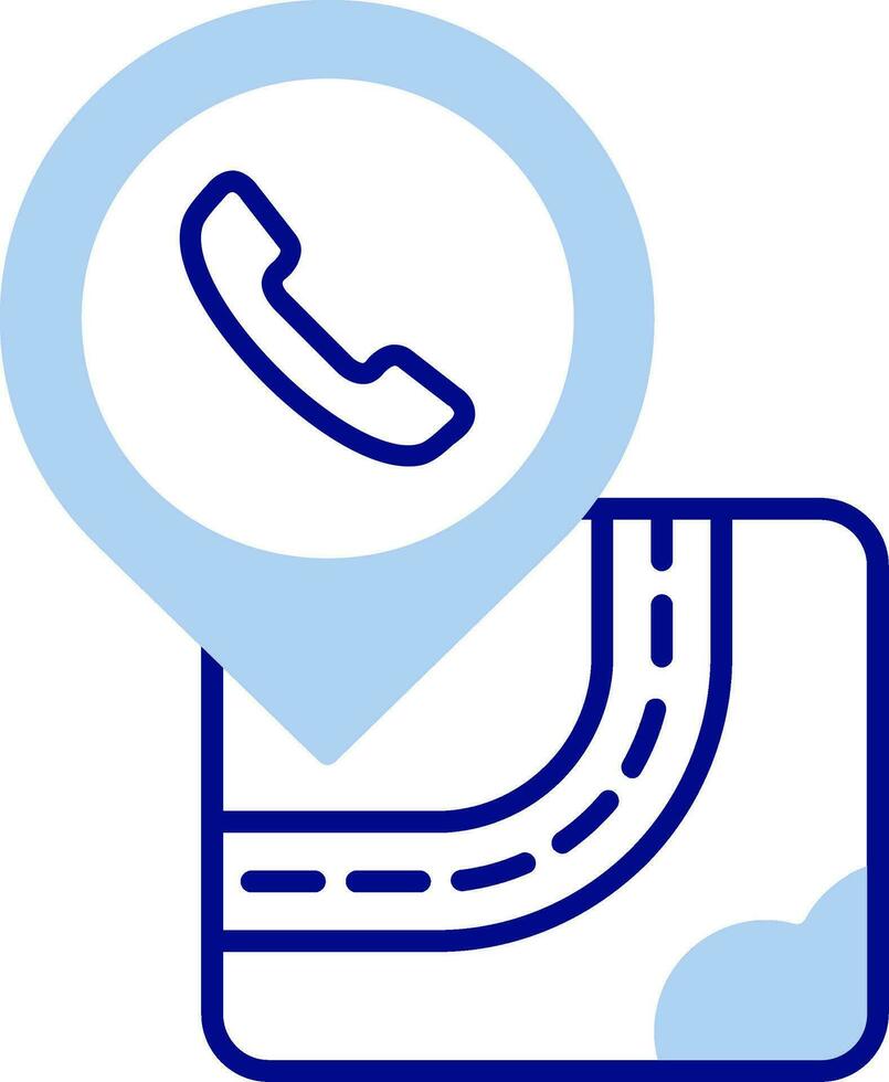 Help center Line Filled Icon vector