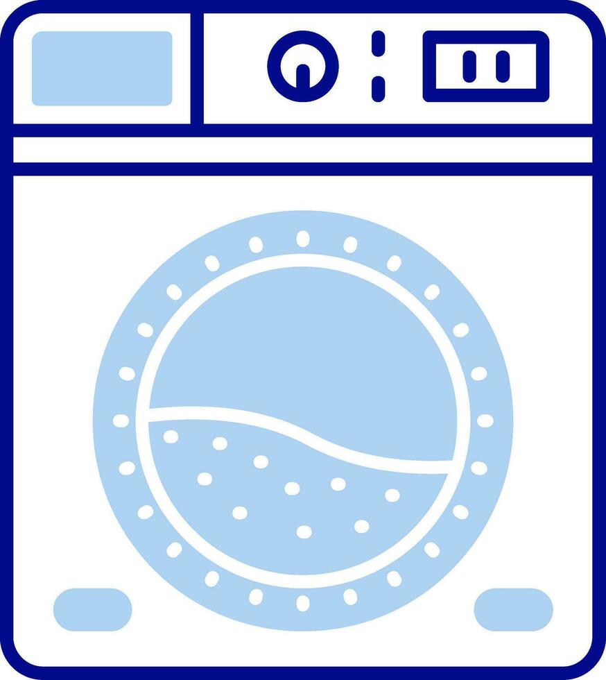 Laundry Line Filled Icon vector