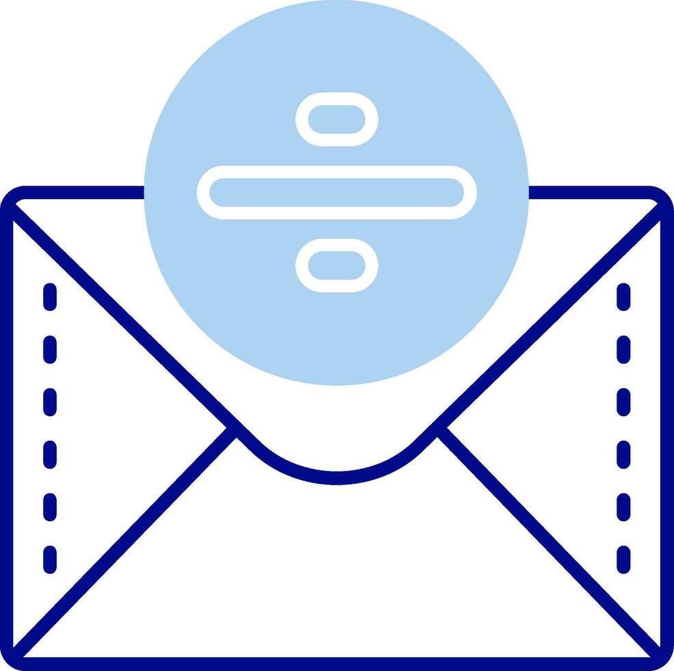 Divide Line Filled Icon vector