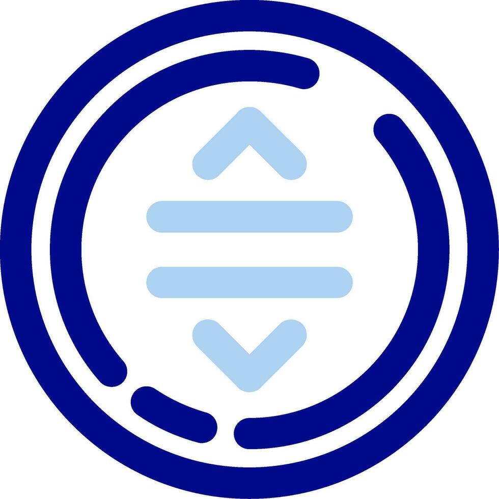 Drag Line Filled Icon vector