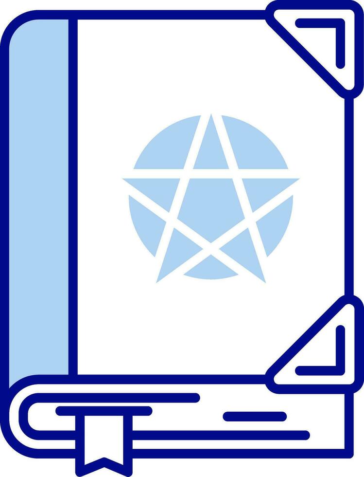 Spell Line Filled Icon vector