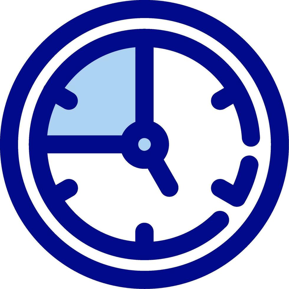 Time Line Filled Icon vector