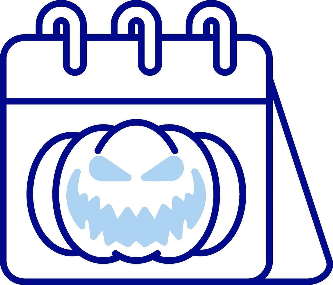 icono lleno de línea de halloween vector