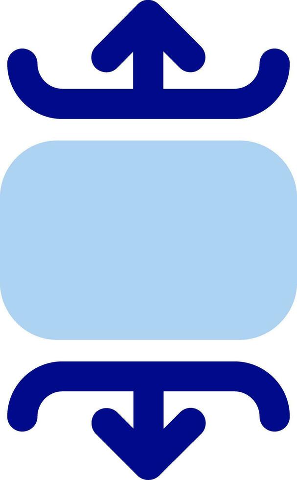 Carousel vertical Line Filled Icon vector